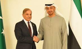 Pakistan 'looks forward to cooperating closely' to achieve economic stability with the United Arab Emirates.