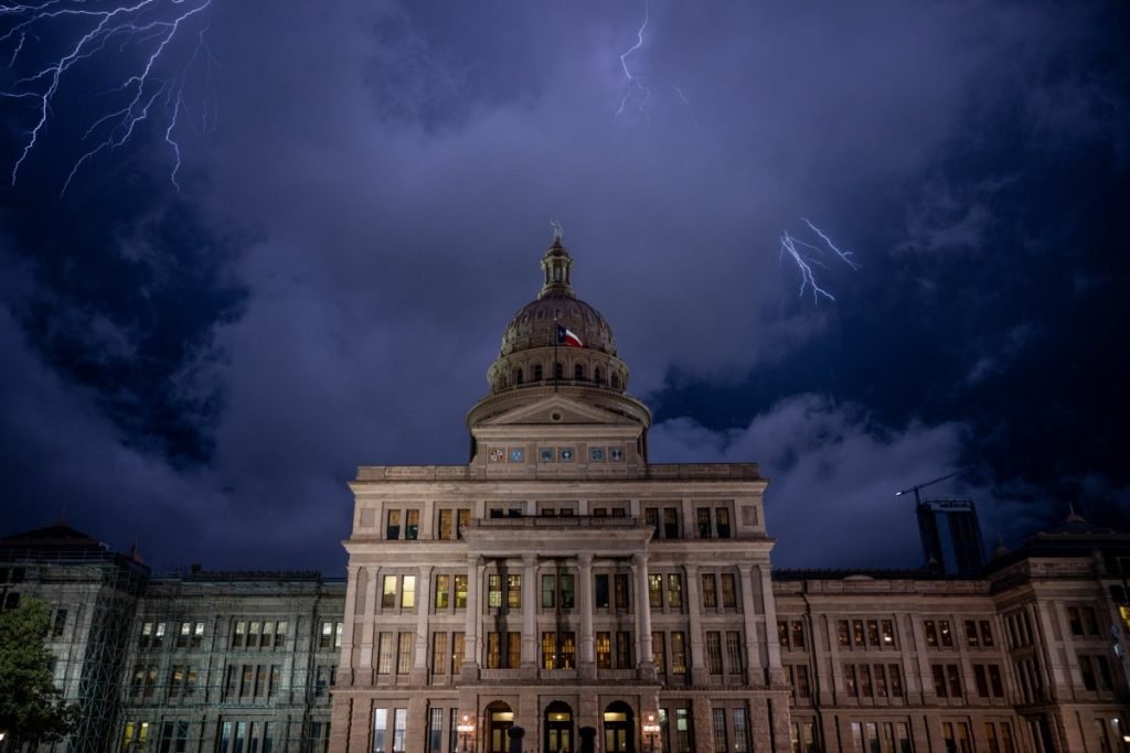 Severe Thunderstorm in Texas