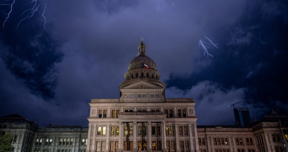 Severe Thunderstorm in Texas