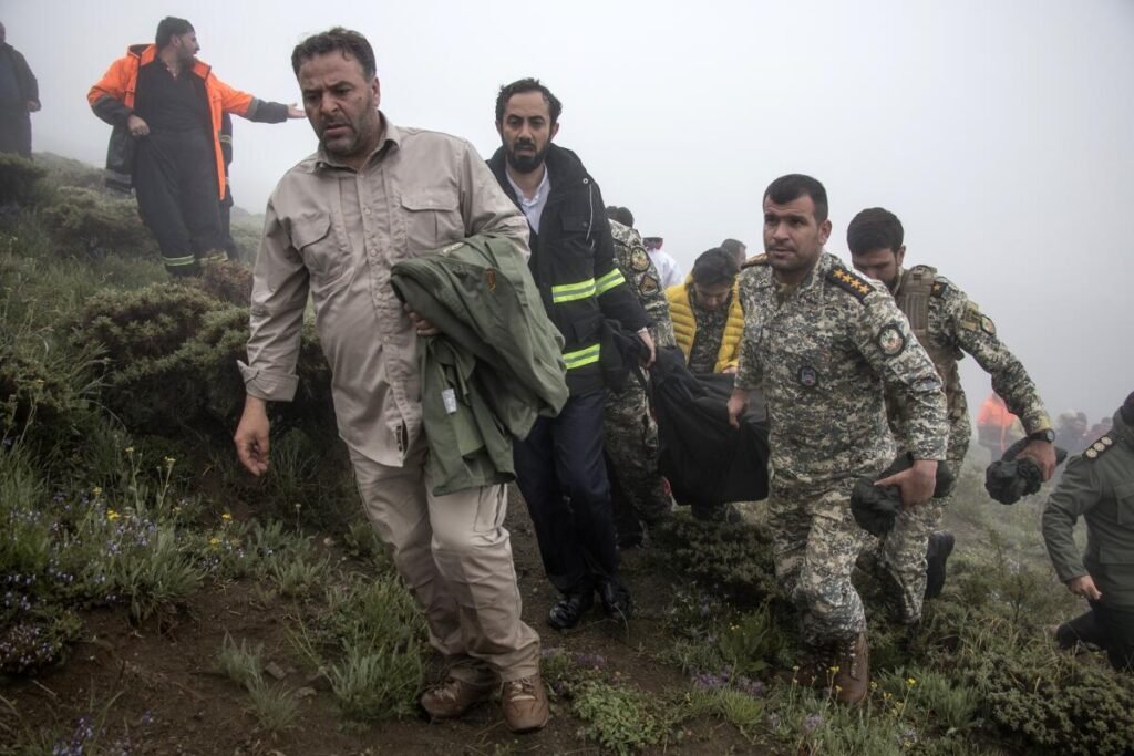 Bodies of Iranian President Ebrahim Raisi and Delegation Recovered from Helicopter Crash Site